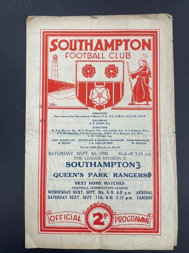 1948 southampton queens - 1948/49,