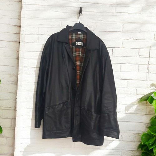 Vintage gents genuine leather - genuine,