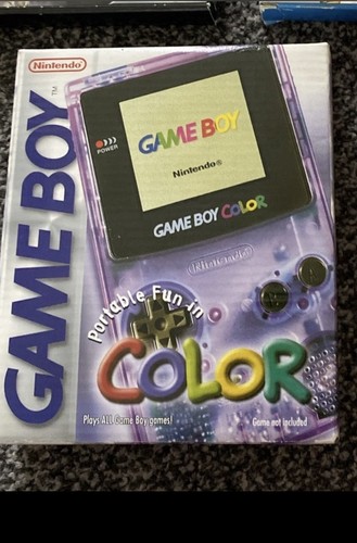 Gameboy colour atomic purple - colour,