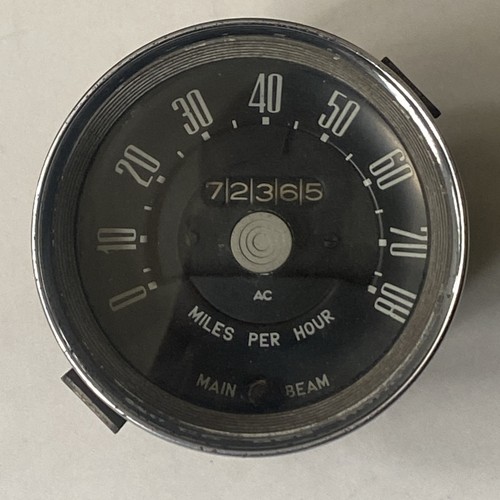 Vintage speedometer max mph - vintage, 80