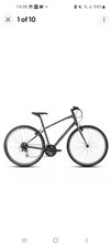 Ridgeback Velocity Hybrid UNISEX Bike L Grey-BRAND-NEW-BOXED UP FREE P&P UK Main