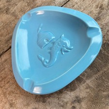 Poole Pottery/ Carter Tiles Ashtray Kiln & Dolphin Triangle - Trial Piece?