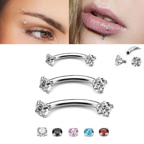 Eyebrow bar body jewellery - eyebrow,