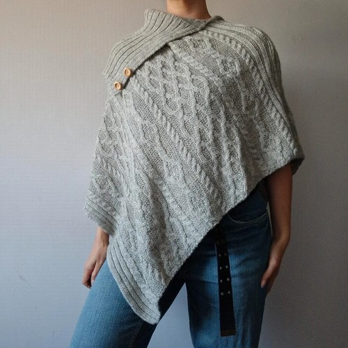 British 100 wool - aran, cable