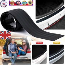 90cm Car Rear Bumper Sill Body Guard Protector Rubber Plate Trim Strip Cover UK