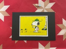 Snoopy art print peanuts - art,
