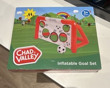 Chad Valley Inflatable Goal Post Footy Shooting Target Training Set inc Football