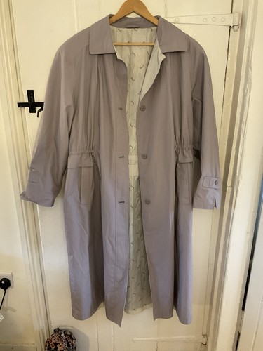 Vintage lilac trench - vintage, coat