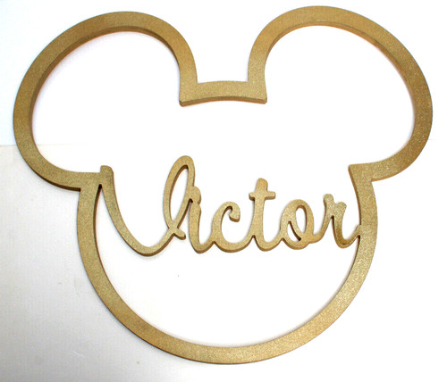 Mickey mouse ears - mouse, wooden