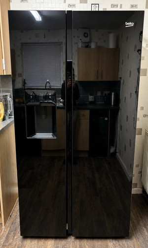 Beko fridge freezer - fridge, asgn542b