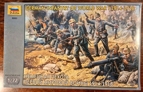 Zvezda german infantry wwi - german,