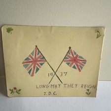 Antique WW1 Hand-Drawn British