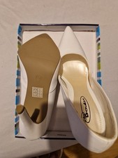 White Stilleto Shoes, Size