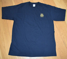 THE OPEN UNIVERSITY GRADUATE T-SHIRT - navy blue medium unisex Russell