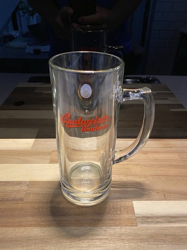 Budweiser budvar beer glass - budweiser,