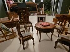 Dolls House Furniture Bundle Living Room / Bedrooms / Kitchen & More 1:12