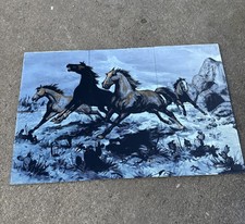 Vintage Stallions Horses