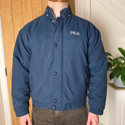 Men vintage padded fila - men's,