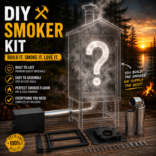 Diy home meat fish smoker - home,