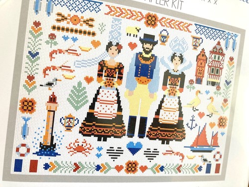 Counted cross stitch - cross,