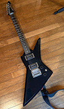 Aria Pro II ZZ Deluxe 1983 Electric Guitar Japan Vintage Black Body Only