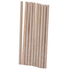 10pcs 8mm x 200mm Craft Sticks