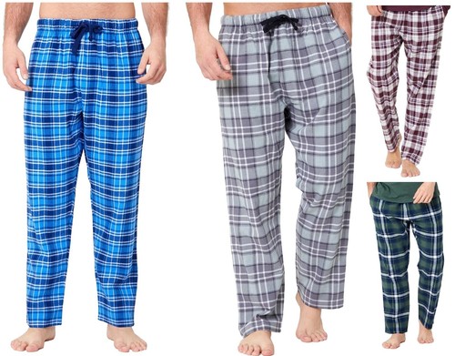 Mens flannel pyjama bottoms - flannel,