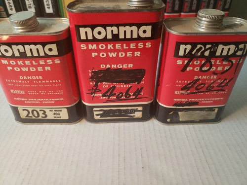 Norma smokeless powder - 3,