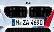 BMW Genuine M Performance Front Left Ornamental Grille Gloss Black 51712352807