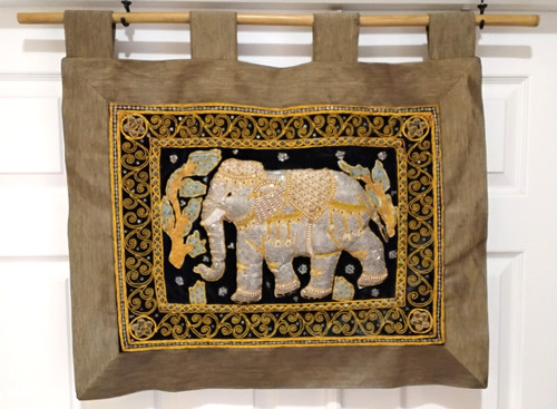 Vintage raw silk - silk, kalaga