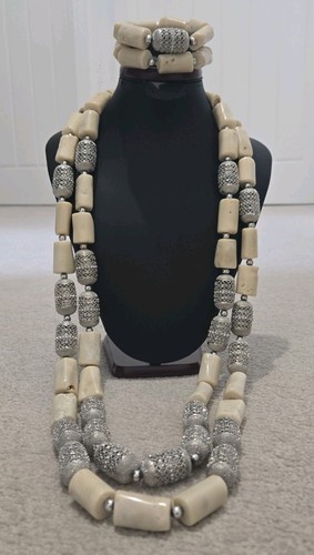Genuine coral beads necklace - genuine,