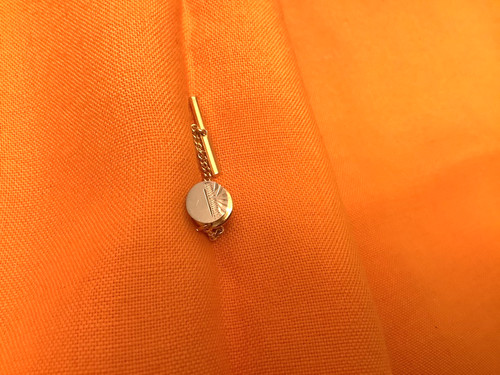 Carat gold tie tack - carat,