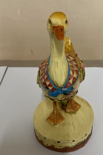 Resin christmas goose statue - christmas,