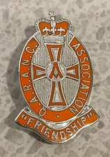 Scarce QARANC Royal Army Nursing Corps "Friendship" Enamel Pin Badge
