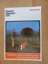 HOWARD 220 ROTAVATOR SALES
