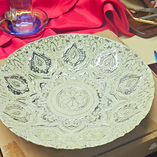 Embossed floral decorative - embossed,