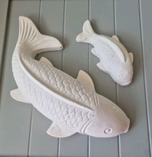 Latex Mould Mold 2 Koi Fish