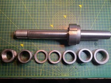 SCM T110 spindle moulder shaft and full set of spacers