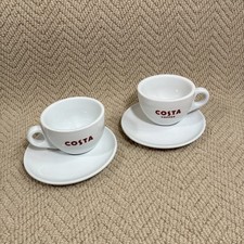 Costa Coffee Cups & Saucers