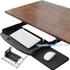 Steel Keyboard Tray Under Desk