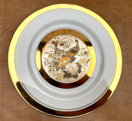 Art chokin plate - art,
