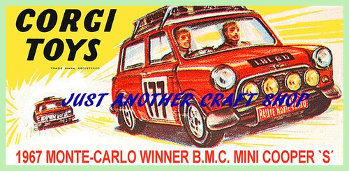 Corgi toys 339 mini cooper - mini,