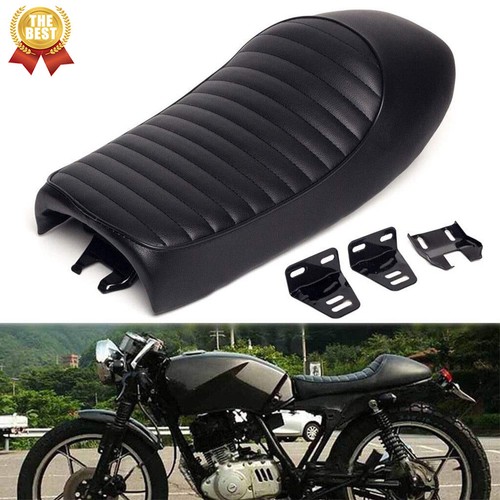 Black motorcycle cafe racer - motorcycle,