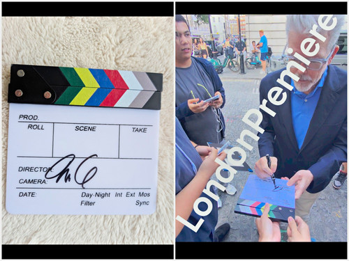 Film signed clapperboard - film,