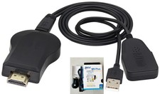 E9 Wireless Display Dongle Receiver 1080P HD Wifi TV HDMI Male Adapter Mirroring