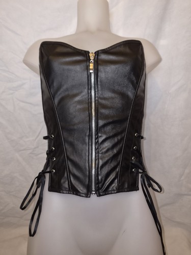 Bnwt gorgeous black faux - bnwt,