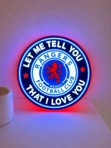 Glasgow rangers light box usb - glasgow,