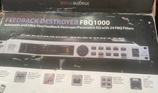 Behringer 24-Bit Feedback Destroyer FBQ 1000 Parametric Equalizer EQ Rack Effect