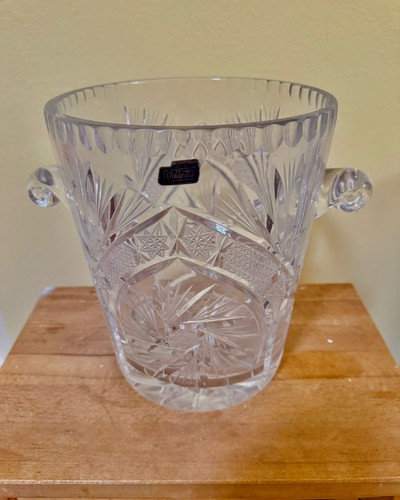 Large vintage lead crystal - 24%,