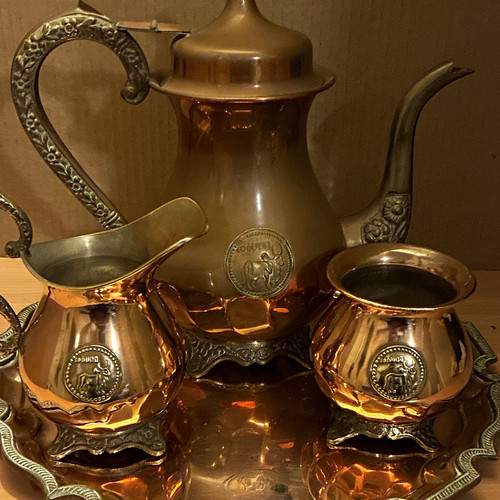 Vintage moroccan copper - moroccan,